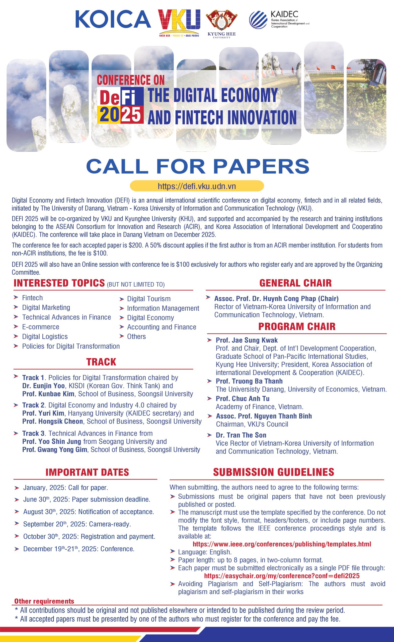 Call for Paper Call for Paper